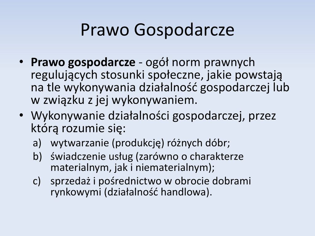 Publiczne Prawo Gospodarcze Ppt Pobierz